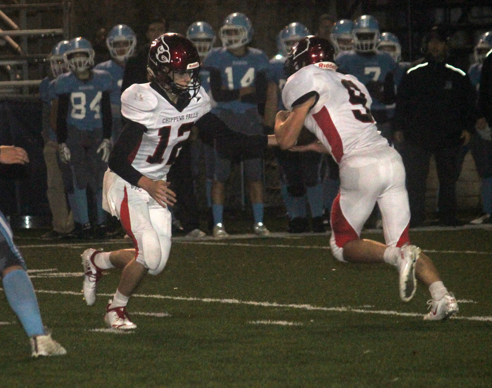 Chi-Hi football at Eau Claire North 10-5-18